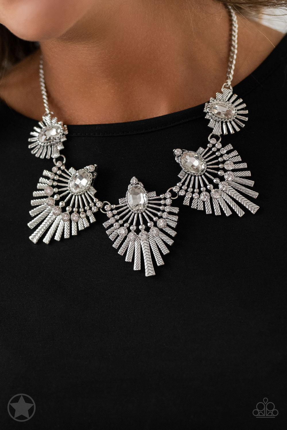 Paparazzi ~ Miss YOU-niverse - Silver Necklace