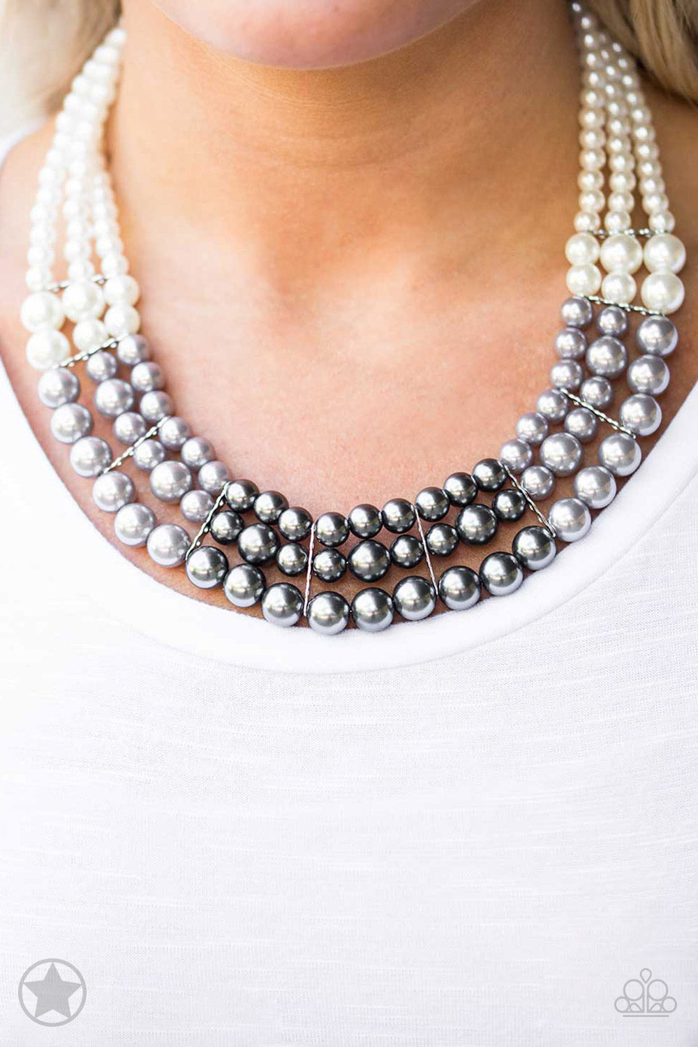 Paparazzi ~ Lady In Waiting - Silver Necklace