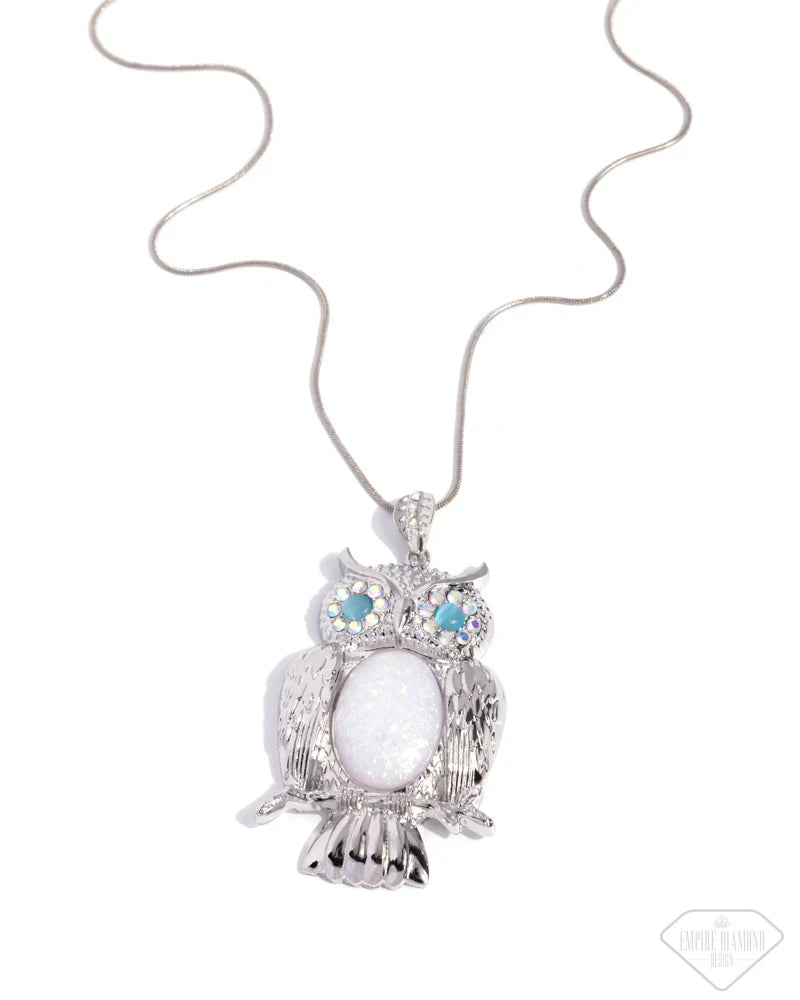 Paparazzi ~ Owl empire diamond necklace
