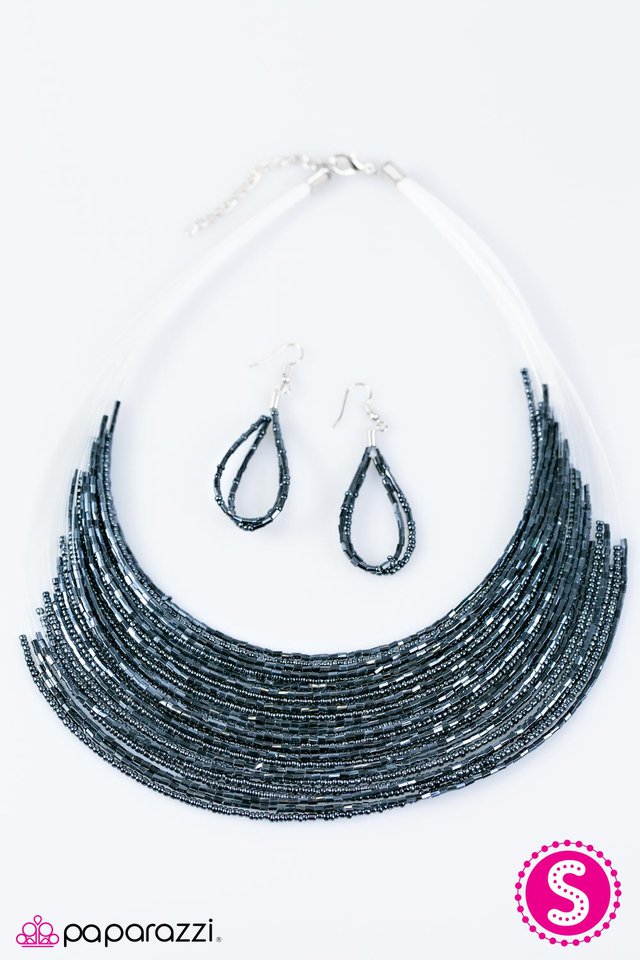 Paparazzi ~ Starlight Serenade - Blue Necklace