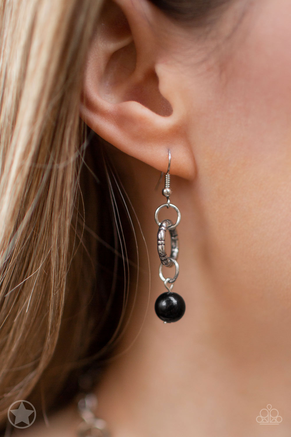 Paparazzi ~ Charmed, I Am Sure - Black Necklace