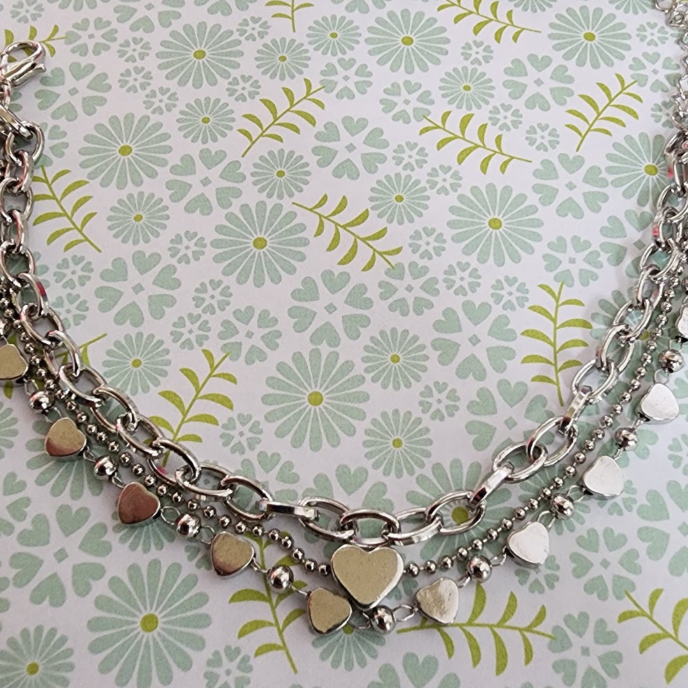 Paparazzi ~ Endearing Ending - Silver Bracelet