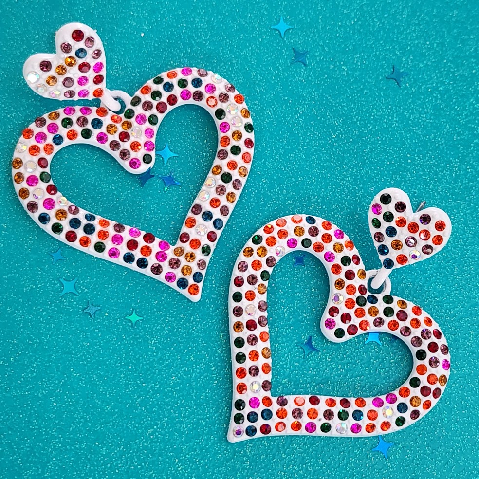 Paparazzi ~ Dazzling Deed - Multi Post Earrings