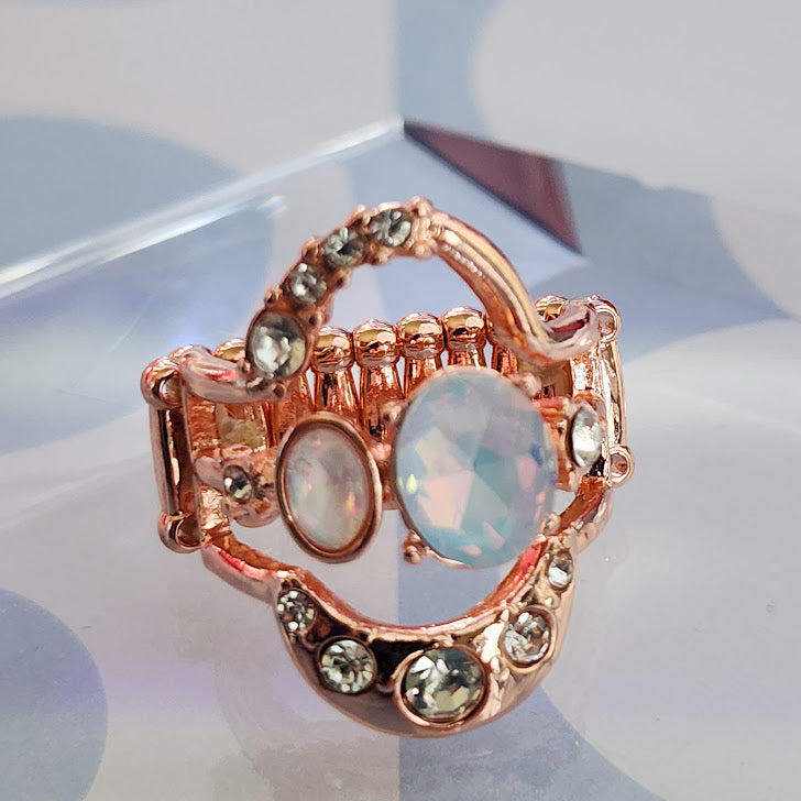 Paparazzi ~ Shopaholic Statement - Copper Ring
