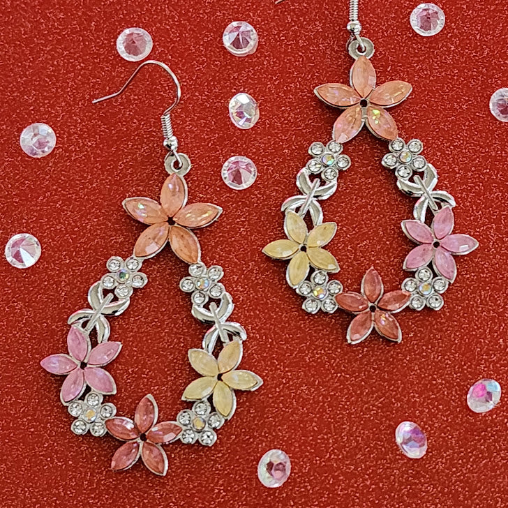 Paparazzi ~ FAIRY Beautiful - Orange Earrings