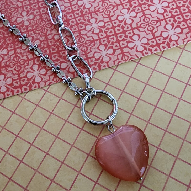Paparazzi ~ HEART Restoration - Orange Bracelet