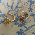 Paparazzi ~ Aerial Attitude - Gold Post Earrings