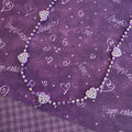 Paparazzi ~ Homecoming Hearts - Purple Necklace