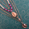 Paparazzi ~ Oceanic Obligato - Purple Necklace