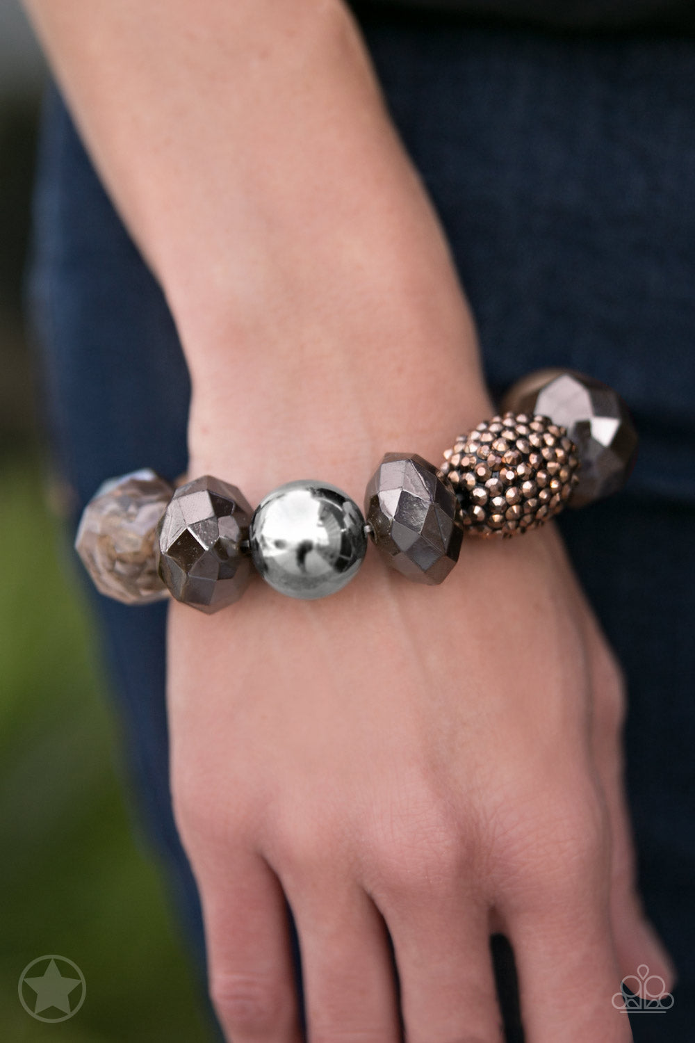 Paparazzi ~ All Cozied Up - Brown Bracelet