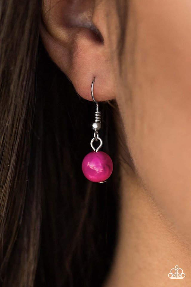 Paparazzi ~ Flirty Flamenco - Pink Necklace