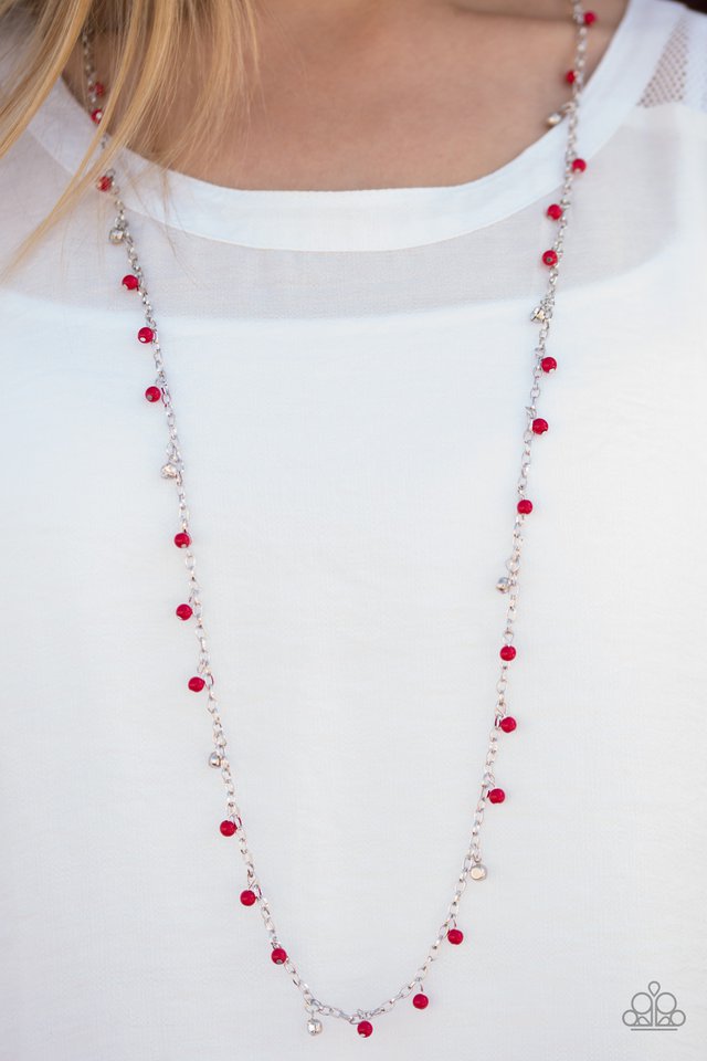 Paparazzi ~ The Whole Shebang - Red Necklace