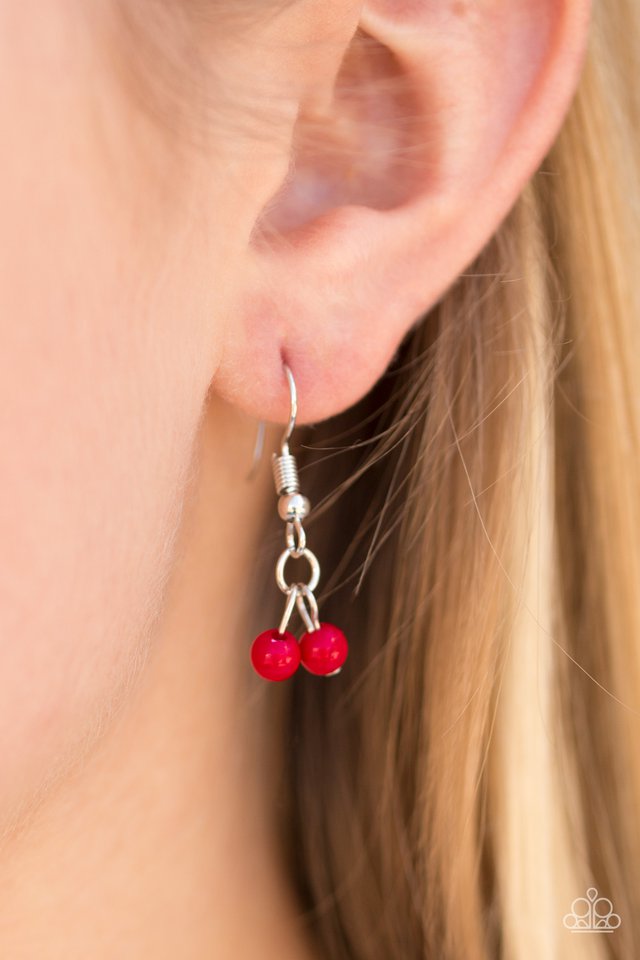 Paparazzi ~ The Whole Shebang - Red Necklace