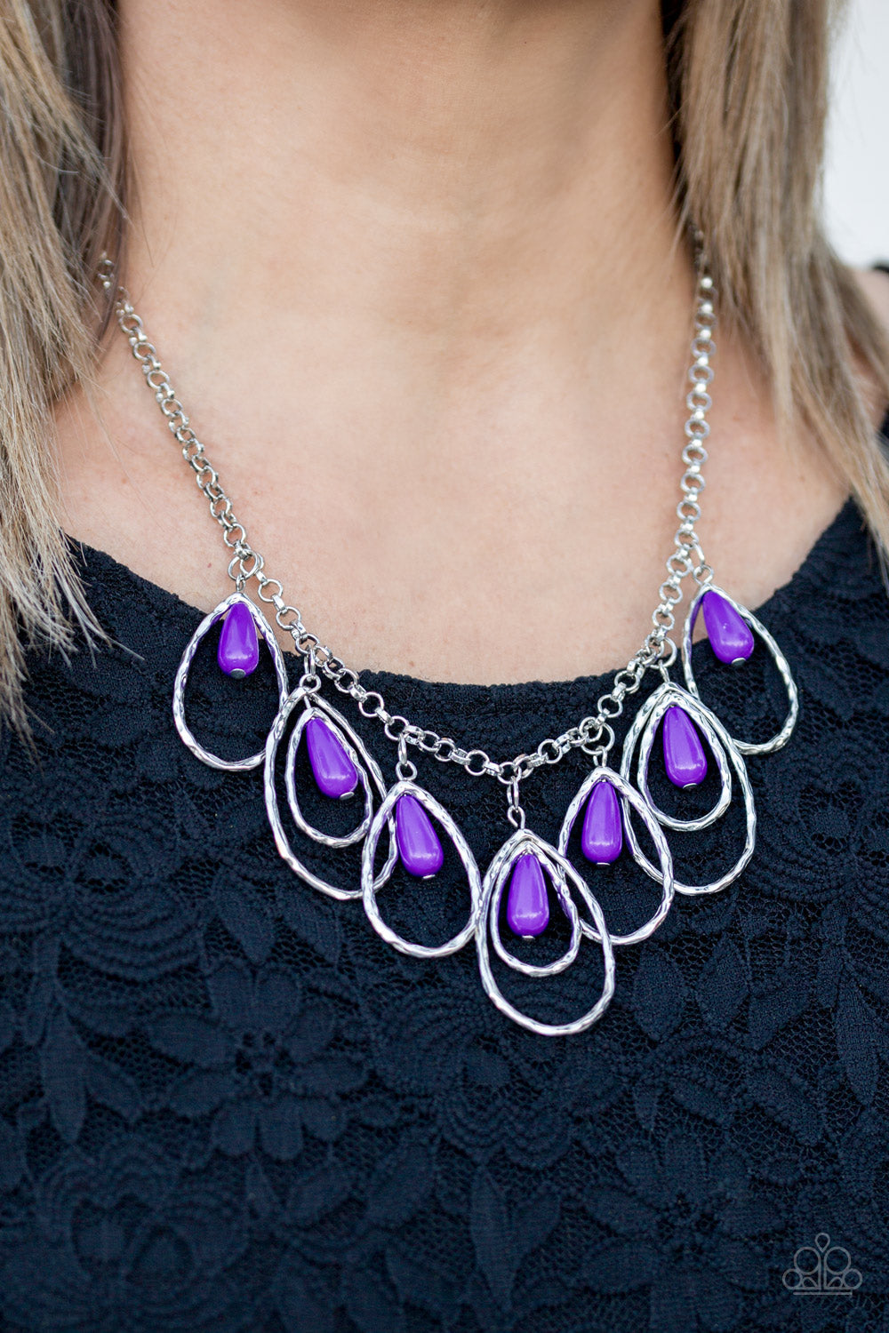 Paparazzi ~ Tango Tempest - Purple Necklace