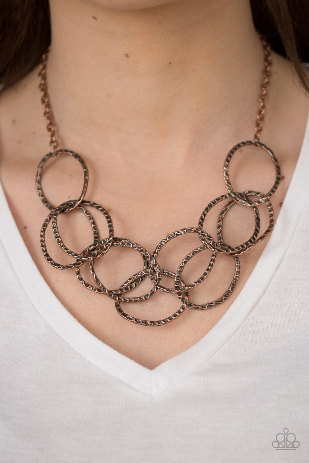 Paparazzi ~ Circus Royale - Copper Necklace