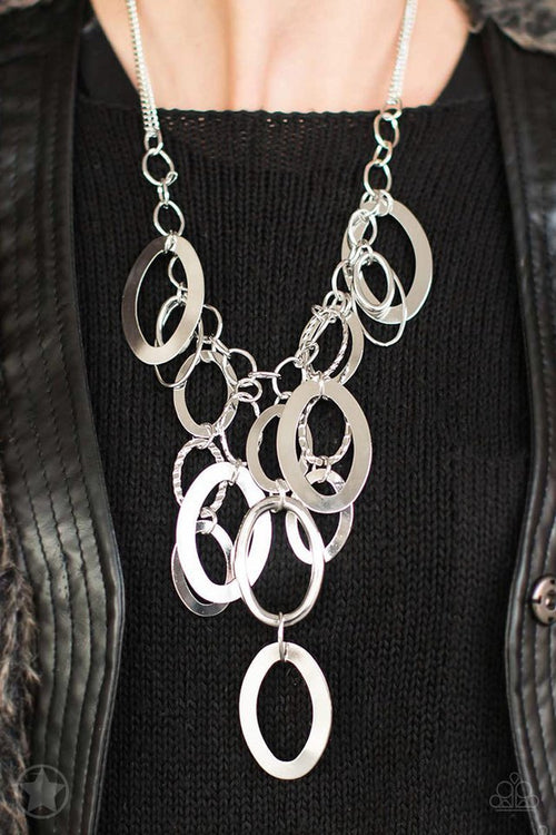 Paparazzi ~ A Silver Spell - Silver Necklace