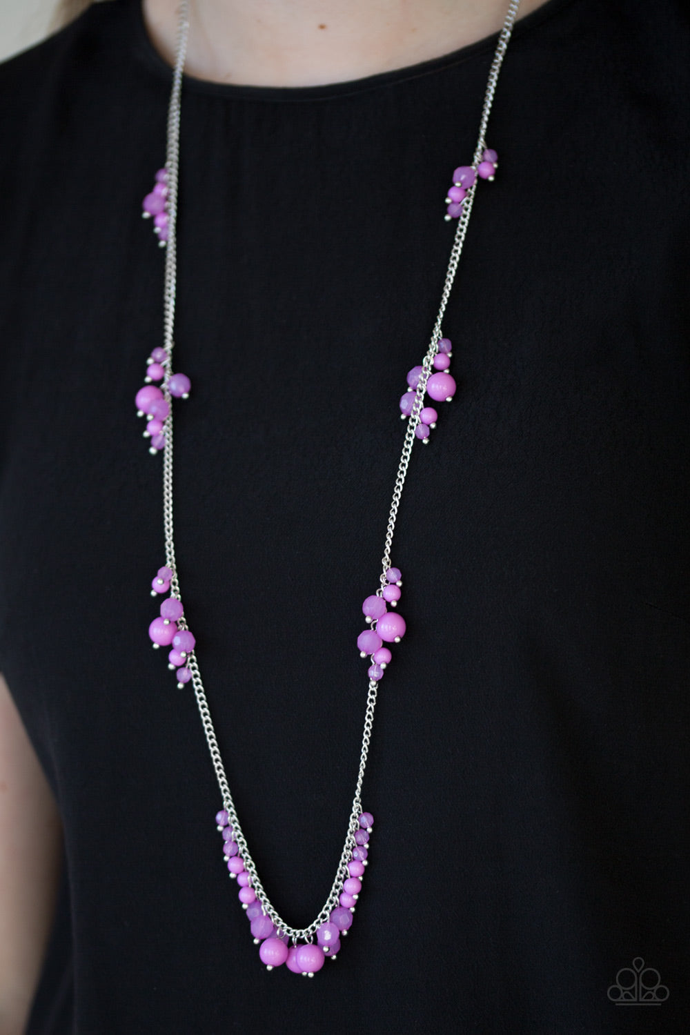 Paparazzi ~ Coral Reefs - Purple Necklace