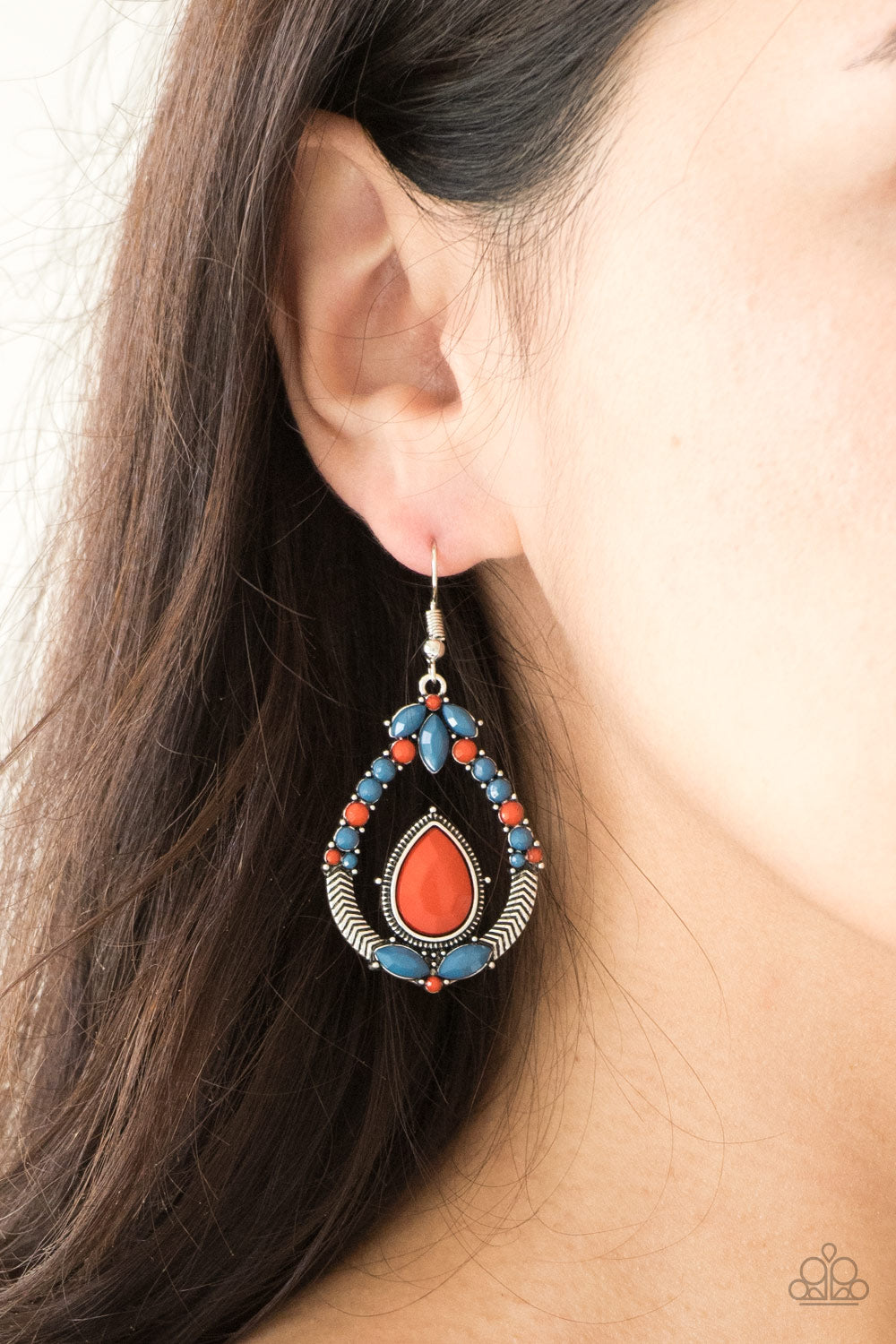 Paparazzi ~ Vogue Voyager - Multi Earrings