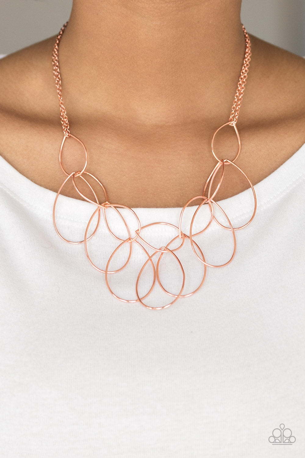 Paparazzi ~ Top-TEAR Fashion - Copper Necklace