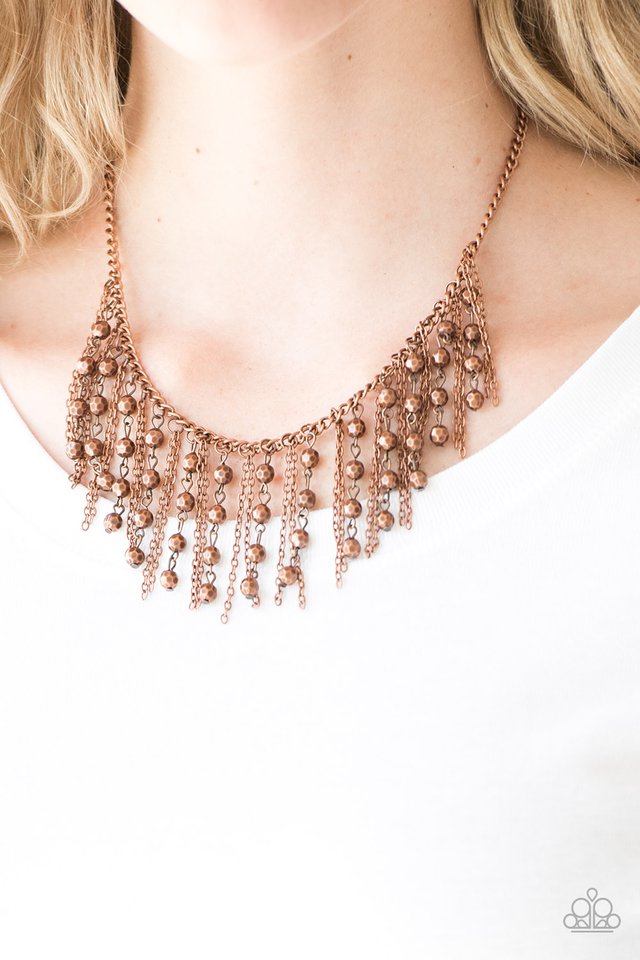 Paparazzi ~ Rebel Remix - Copper Necklace