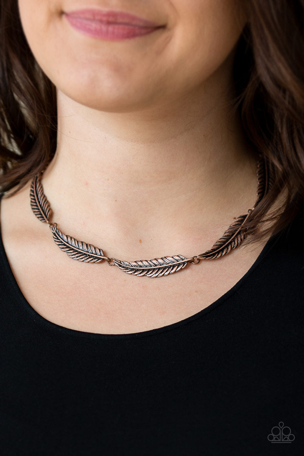 Paparazzi ~ Light Flight - Copper Necklace