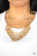 Paparazzi ~ Rebel Remix - Gold Necklace