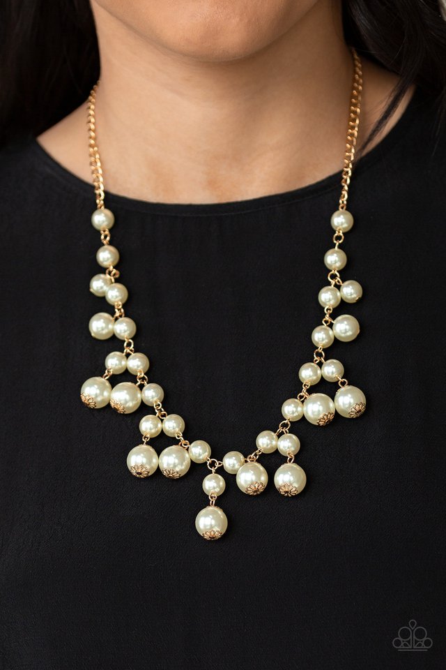 Paparazzi ~ Soon To Be Mrs. - Gold Necklace