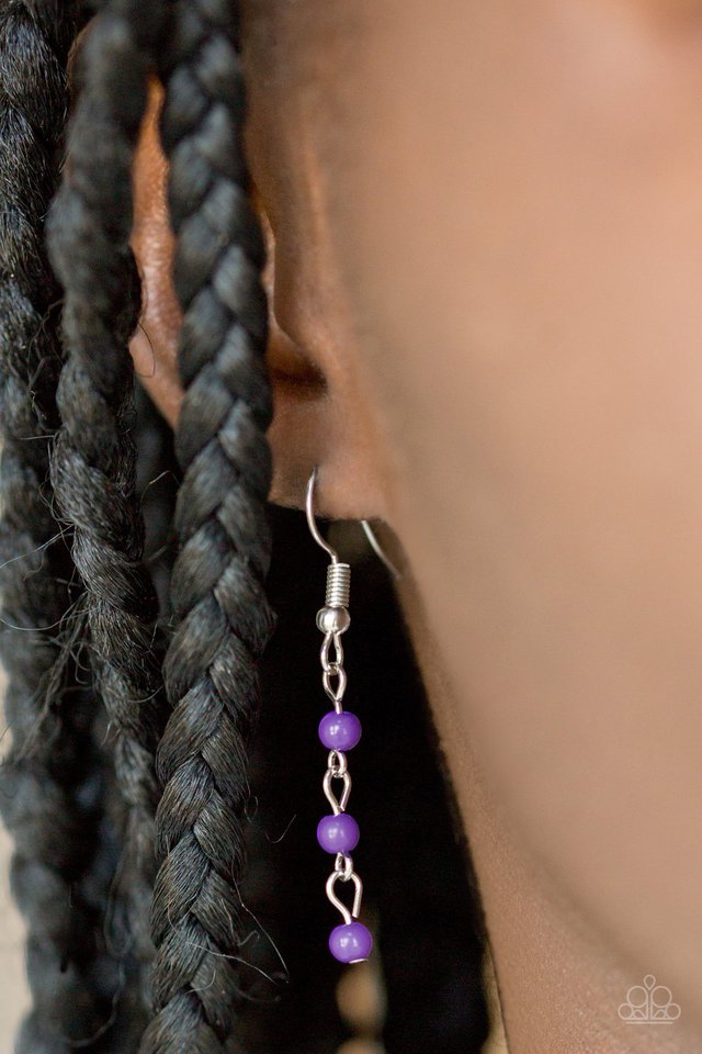 Paparazzi ~ Harlem Hideaway - Purple Necklace