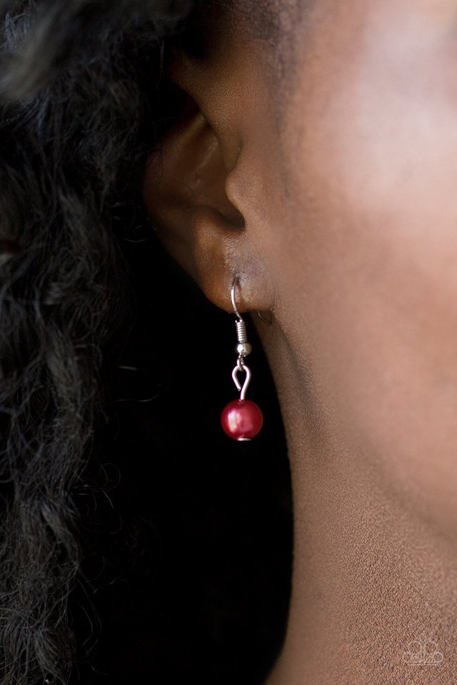 Paparazzi ~ Eloquently Eloquent - Red Necklace