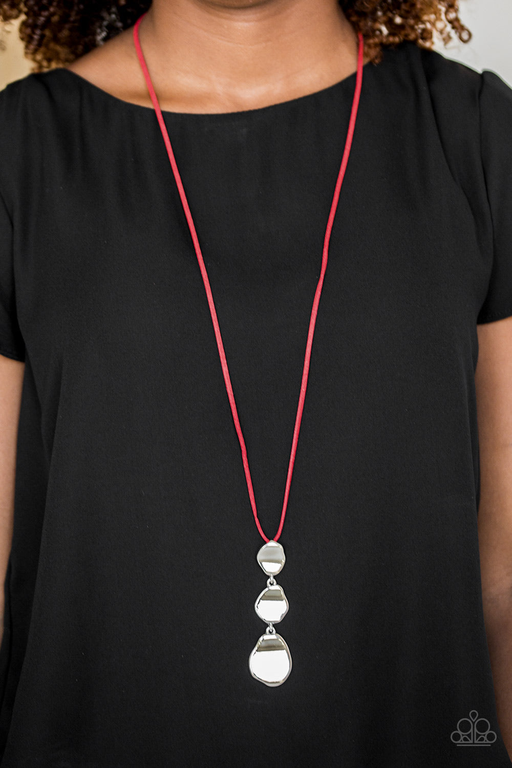Paparazzi ~ Embrace The Journey - Red Necklace