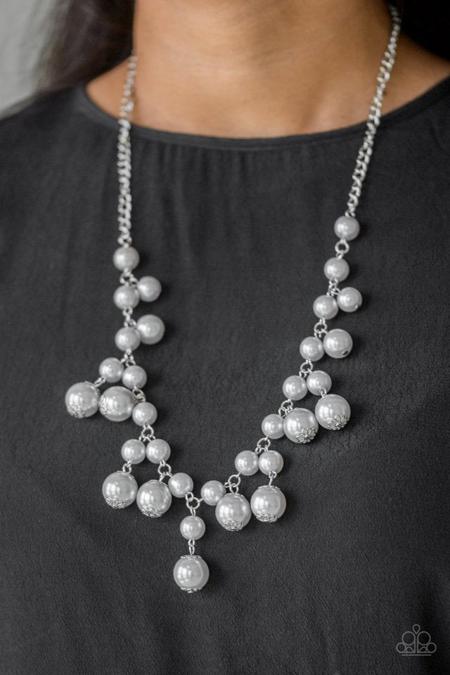 Paparazzi ~ Soon To Be Mrs. - Silver Necklace