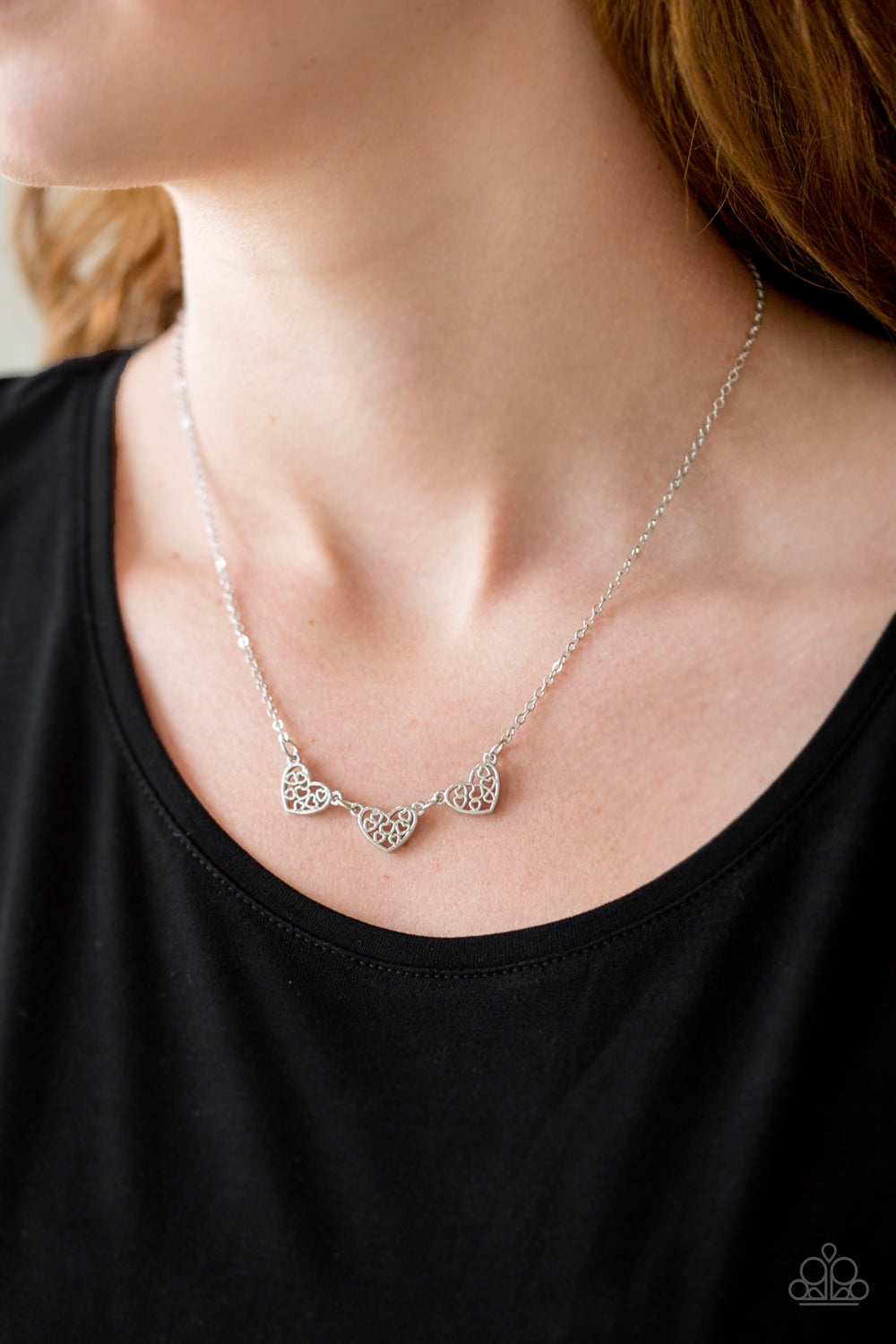 Paparazzi ~ Another Love Story - Silver Necklace