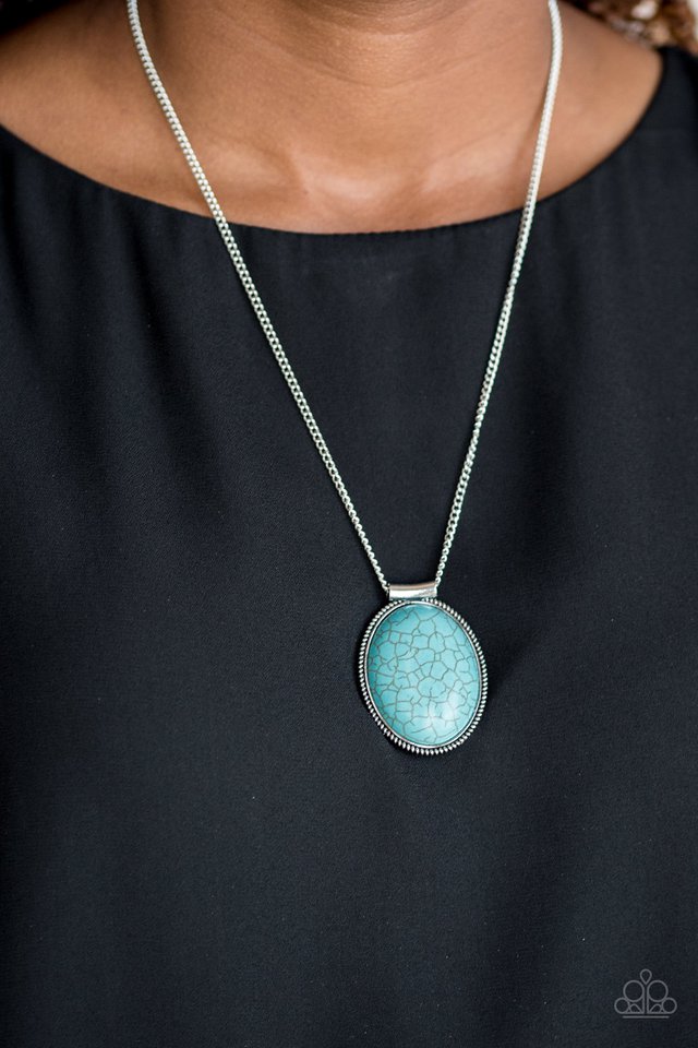 Paparazzi ~ Southwest Showdown - Blue Necklace