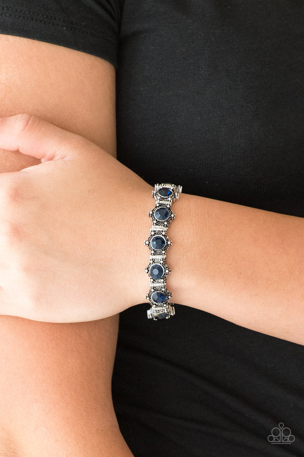 Paparazzi ~ Strut Your Stuff - Blue Bracelet