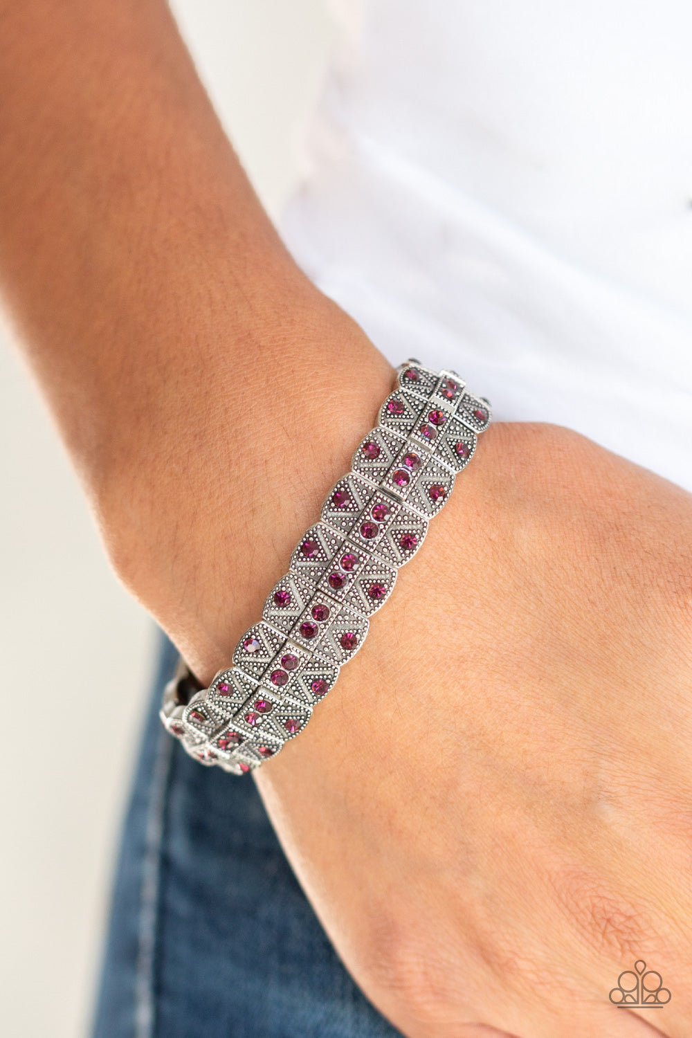 Paparazzi ~ Modern Magnificence - Purple Bracelet