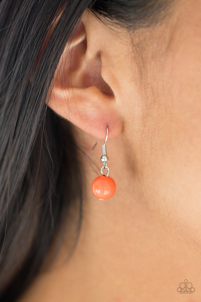 Paparazzi ~ Sundae Shoppe - Orange Necklace