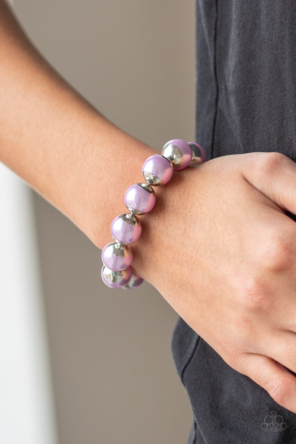 Paparazzi ~ One Woman Show-STOPPER - Purple Bracelet