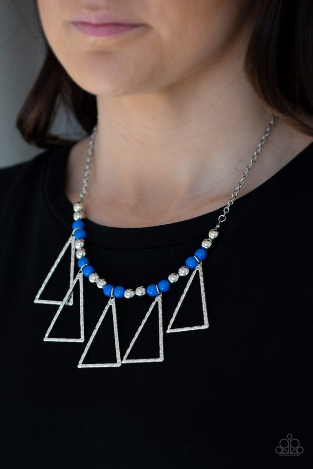 Paparazzi ~ Terra Nouveau - Blue Necklace