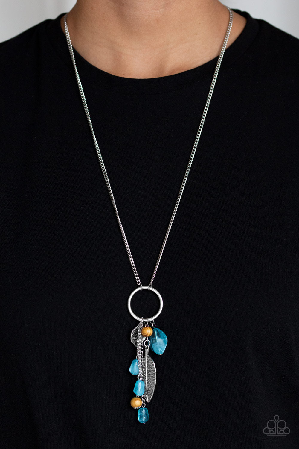 Paparazzi ~ Sky High Style - Blue Necklace