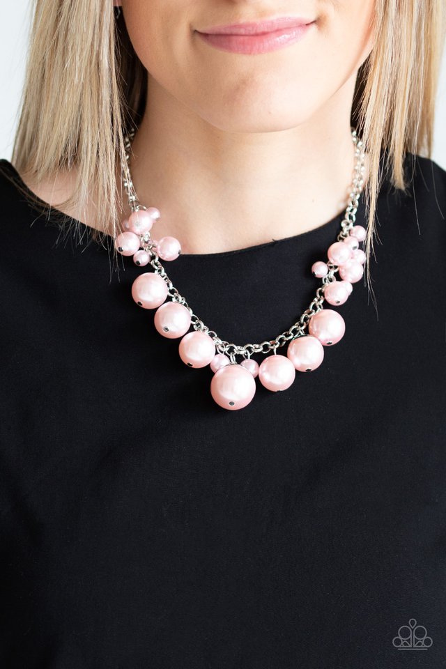 Paparazzi ~ Broadway Belle - Pink Necklace
