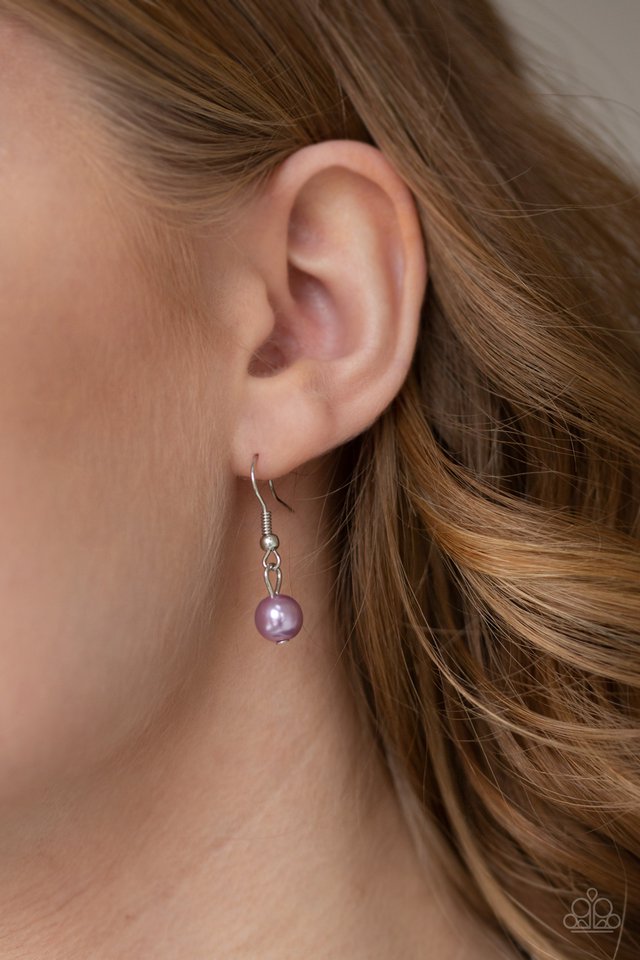 Paparazzi ~ Kindhearted Heart - Purple Necklace