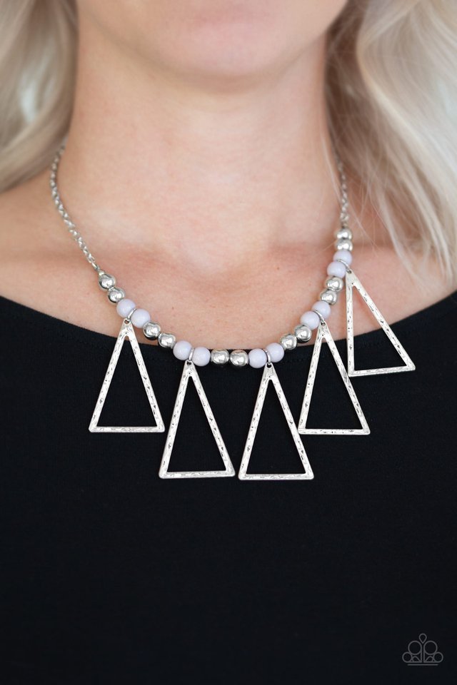 Paparazzi ~ Terra Nouveau - Silver Necklace