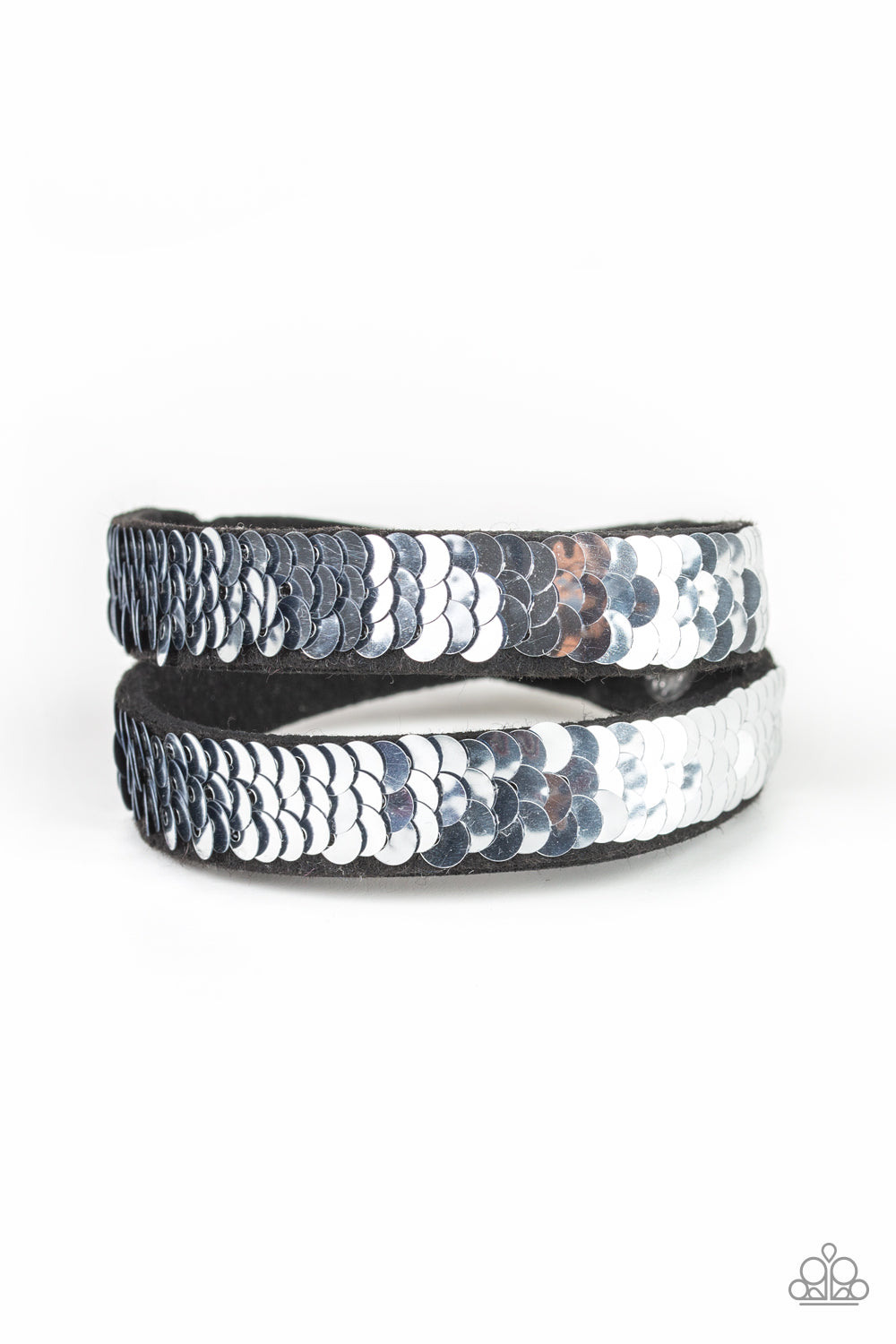 Paparazzi ~ Under The SEQUINS - Blue Bracelet