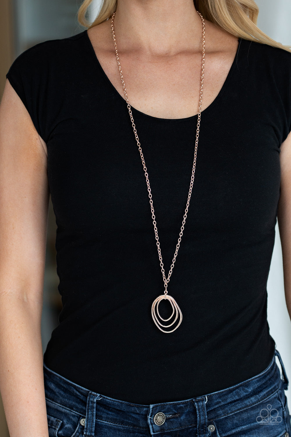 Paparazzi ~ Relic Redux - Rose Gold Necklace
