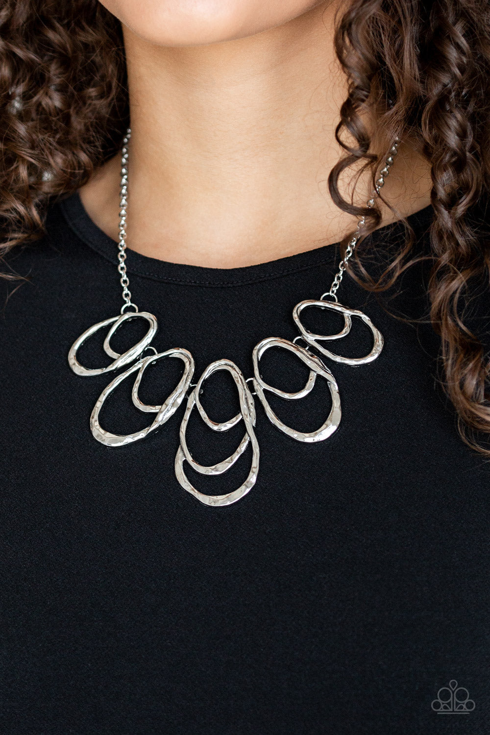 Paparazzi ~ Terra Storm - Silver Necklace