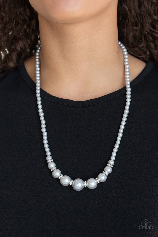 Paparazzi ~ SoHo Sweetheart - Silver Necklace
