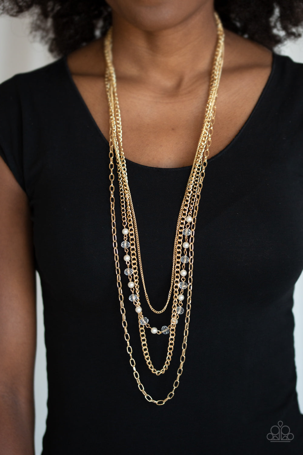 Paparazzi ~ SoHo Sophistication - Gold Necklace