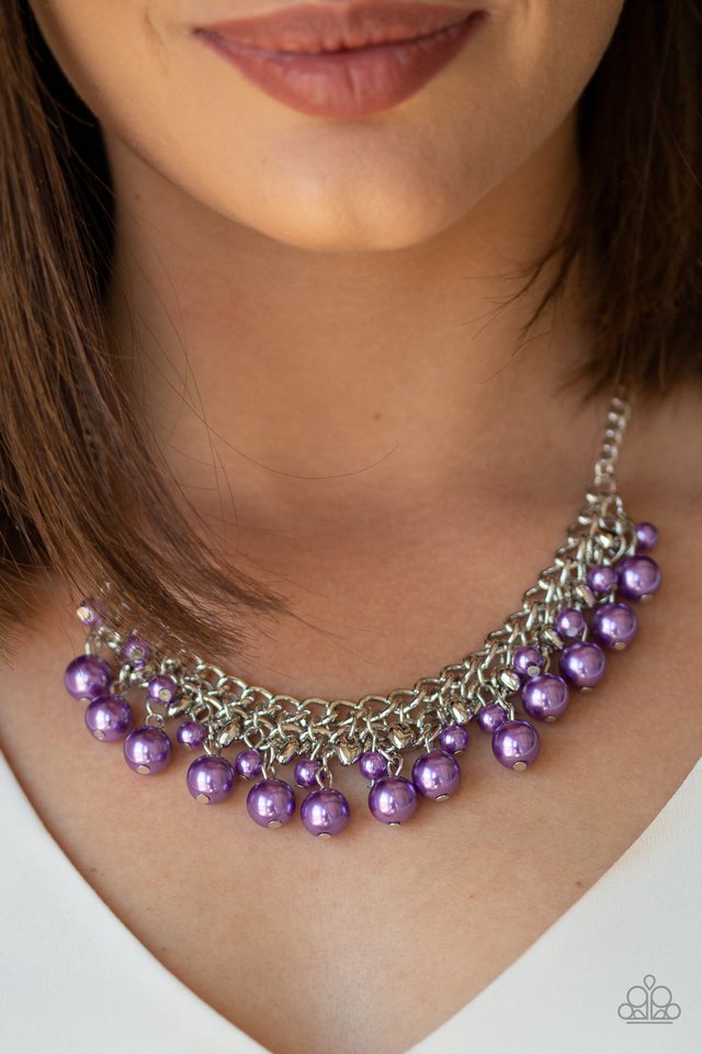 Paparazzi ~ Duchess Dior - Purple Necklace