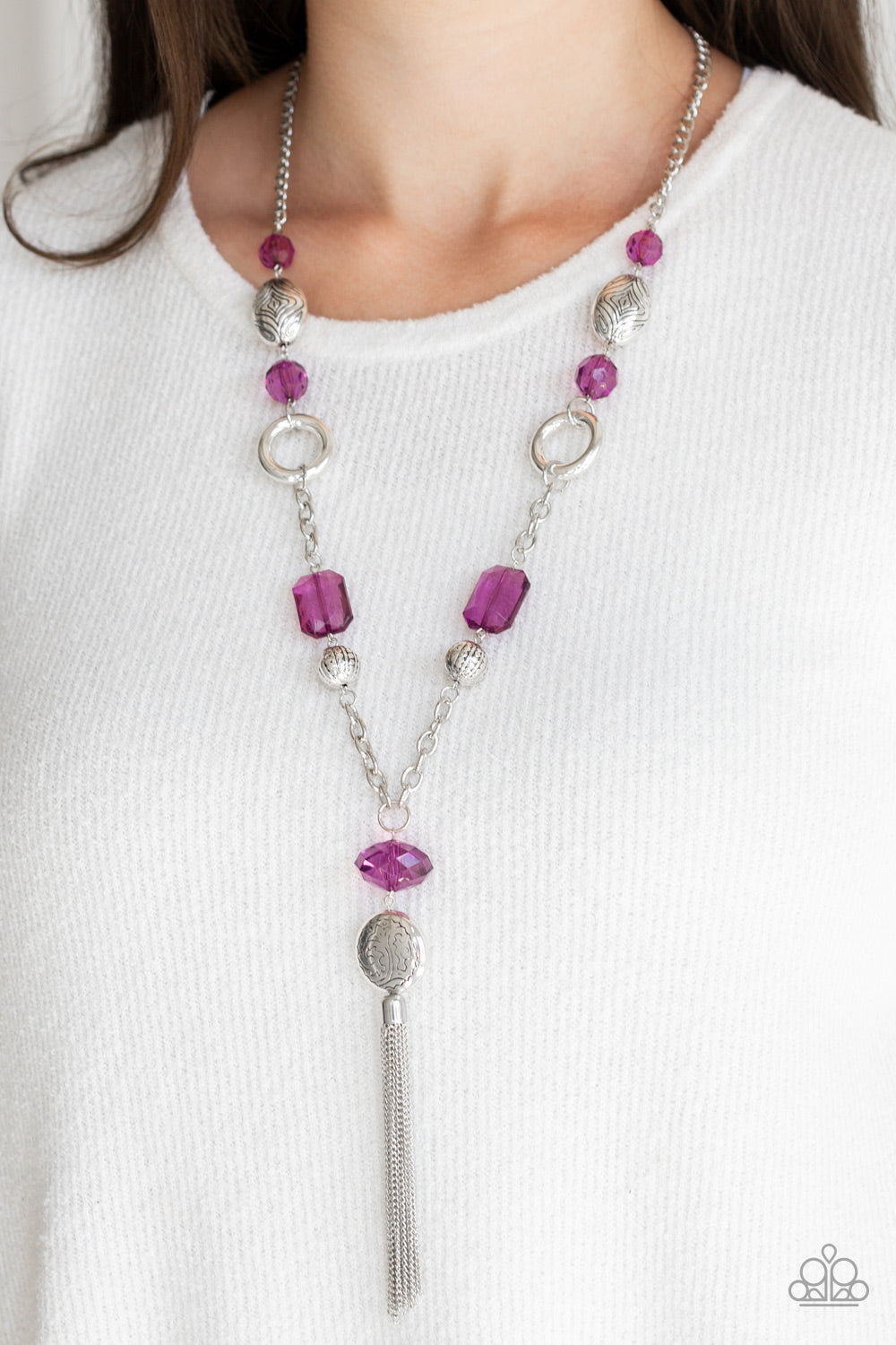 Paparazzi ~ Ever Enchanting - Purple Necklace