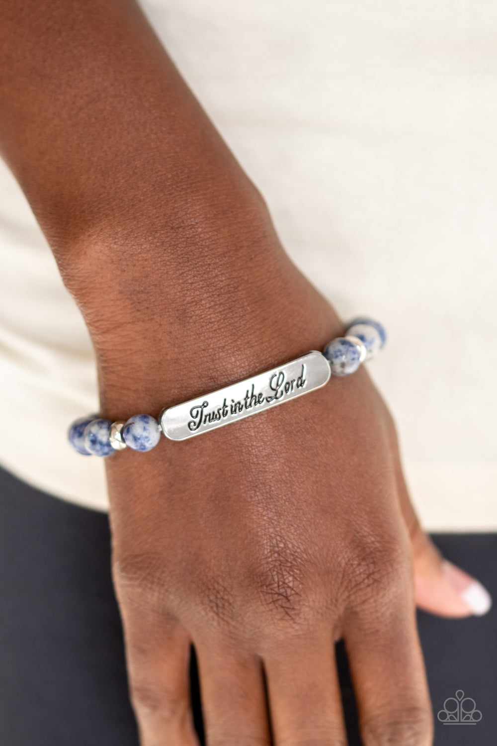 Paparazzi ~ Keep The Trust - Blue Bracelet